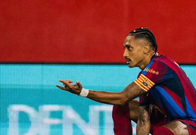 Barcelona Tak Terbendung, Raphinha Hattrick Saat Bungkam Sevilla 3-1